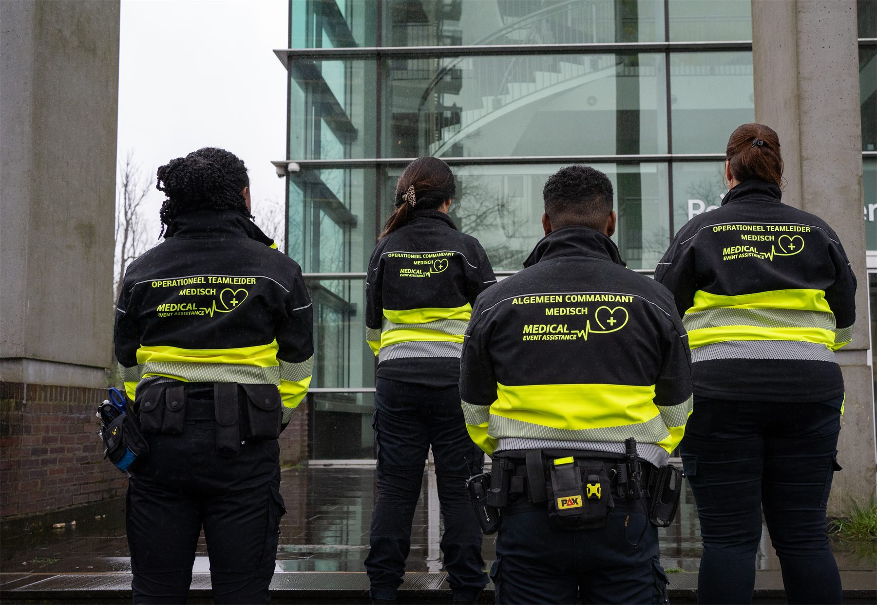 Medical Event Assistance team on duty